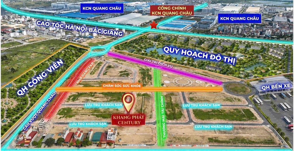 Bất động sản cạnh khu công nghiệp lớn nhất miền bắc(đã có sổ đỏ từng lô )  rất giá trị