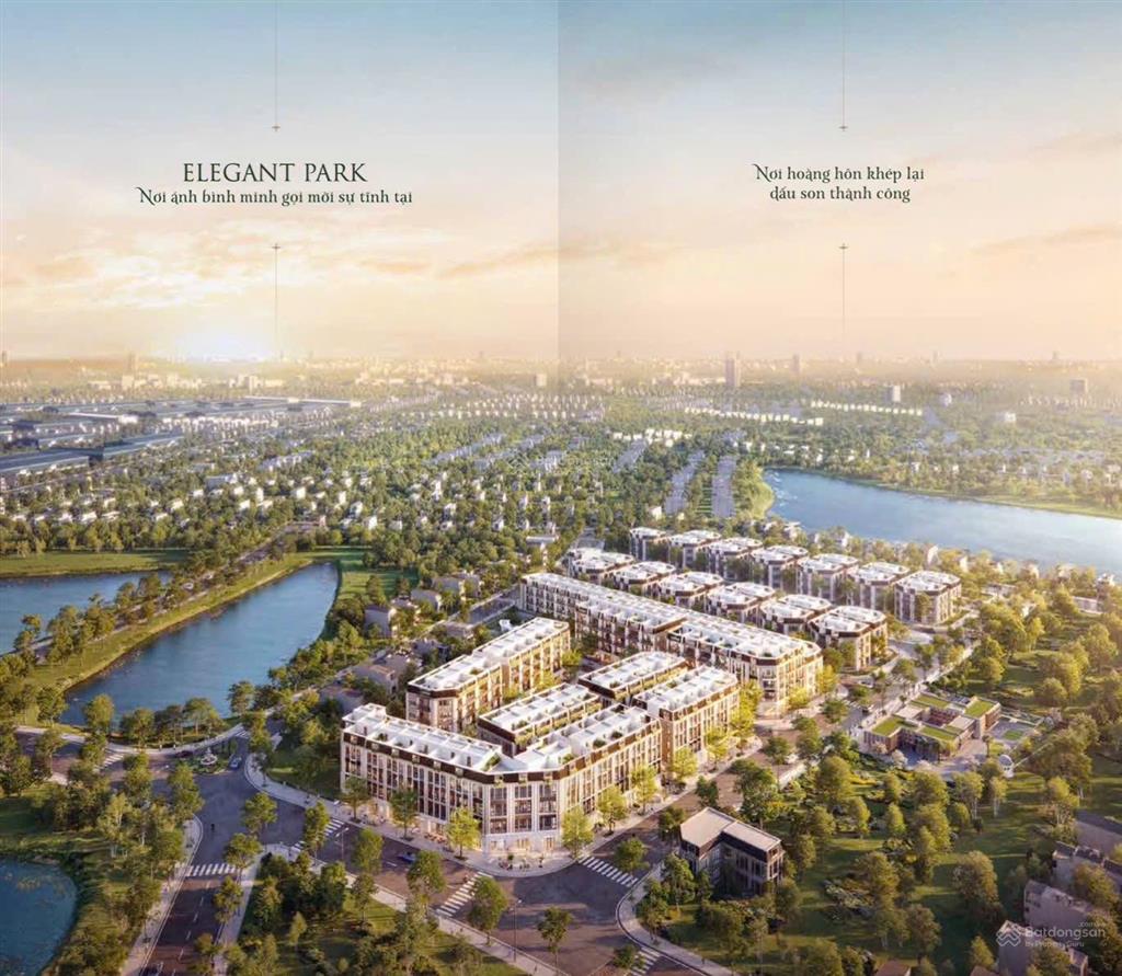 Chính thức mở bán dự án liền kề shophouse elergant park villas thạch bàn giai đoạn ii