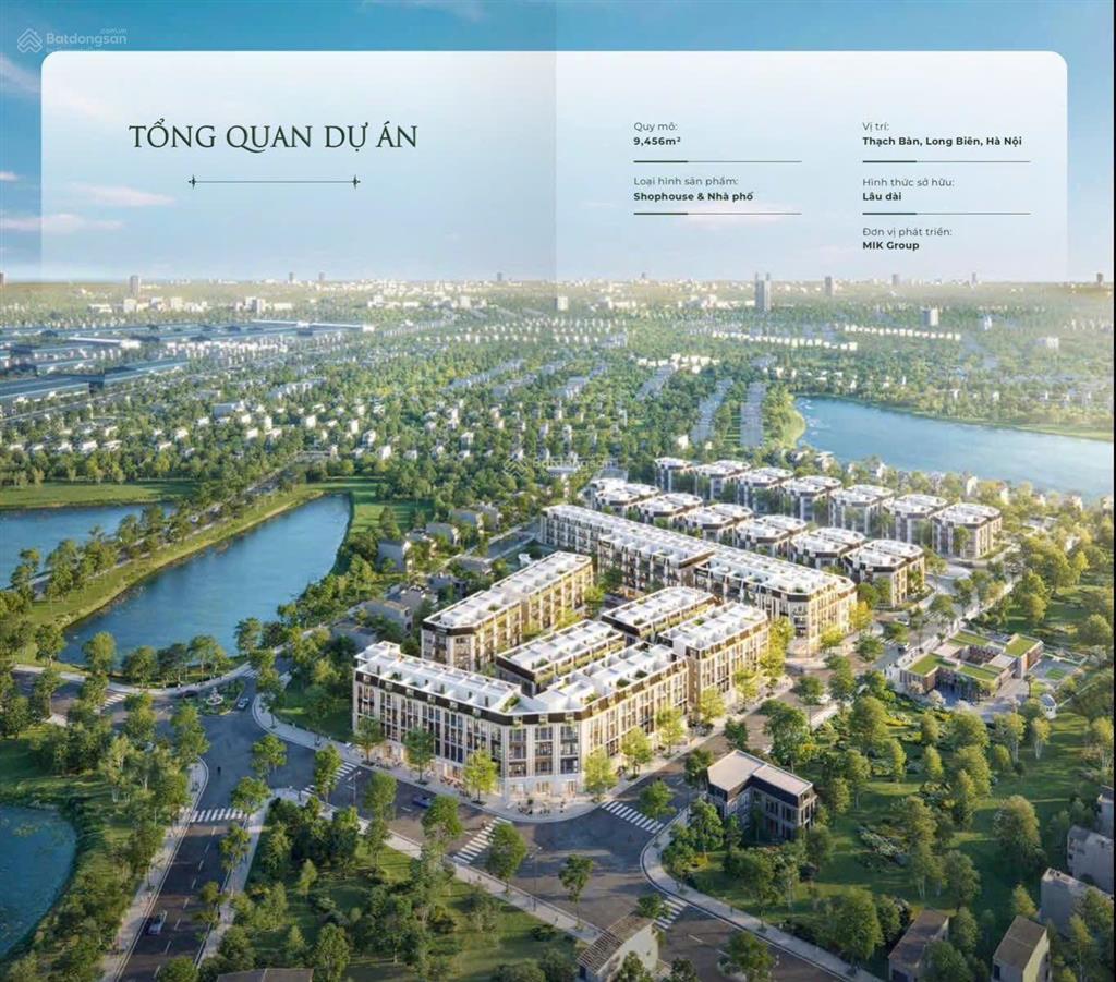 Chính thức mở bán dự án liền kề shophouse elergant park villas thạch bàn giai đoạn ii