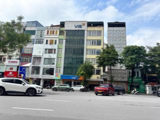 Bán tòa nhà 8 tầng 1 tầng hầm nhà 2 mặt phố xây mới hiện đại mặt phố xã đàn đường rộng 60m.