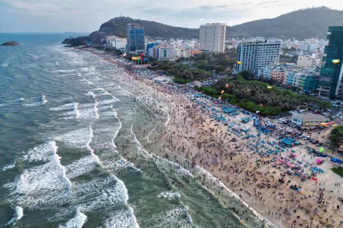 Bán lô đất biệt thự đẹp vị trí góc 2 mặt tiền khu á châu, phường 2 gần biển bãi sau vũng tàu