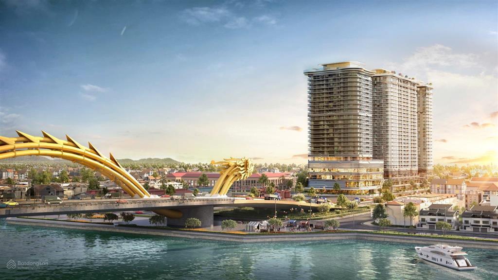 Căn 1pn view cầu rồng  sông hàn cực đẹp tại the legend đà nẵng  full nội thất  sổ hồng lâu dài