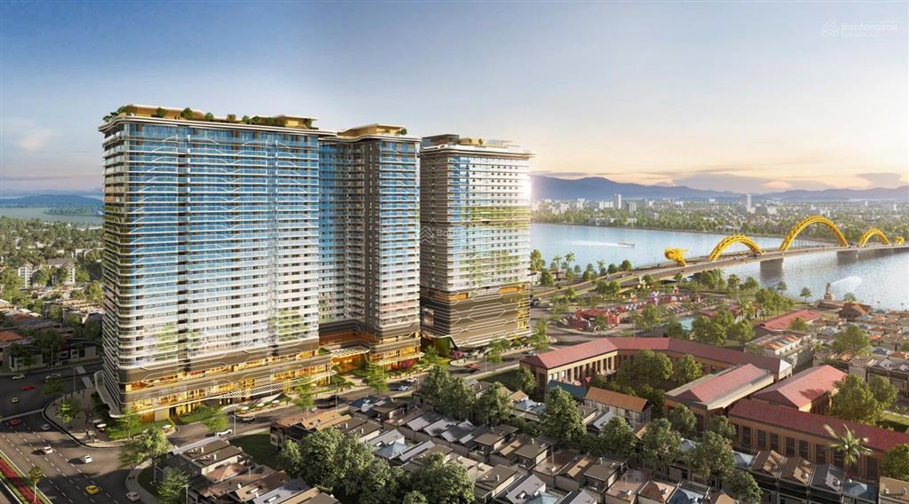Căn 1pn view cầu rồng  sông hàn cực đẹp tại the legend đà nẵng  full nội thất  sổ hồng lâu dài