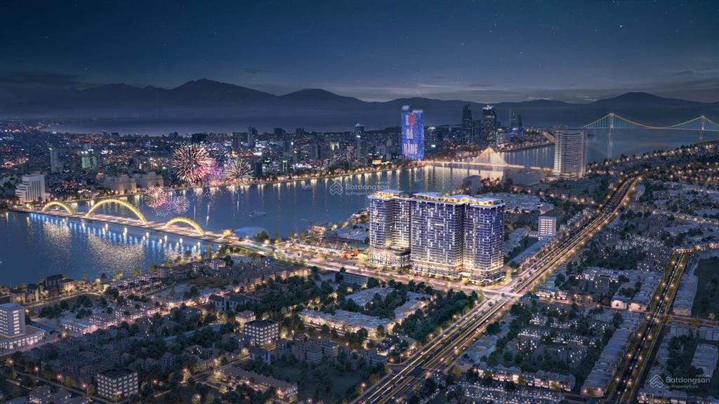 Căn 1pn view cầu rồng  sông hàn cực đẹp tại the legend đà nẵng  full nội thất  sổ hồng lâu dài