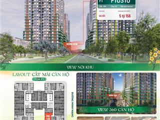 Nổi bật căn 2pn sân vườn fours tower rộng đến 119m2. giá 3,9 tỉ thanh toán sớm nhận ck cao nhất