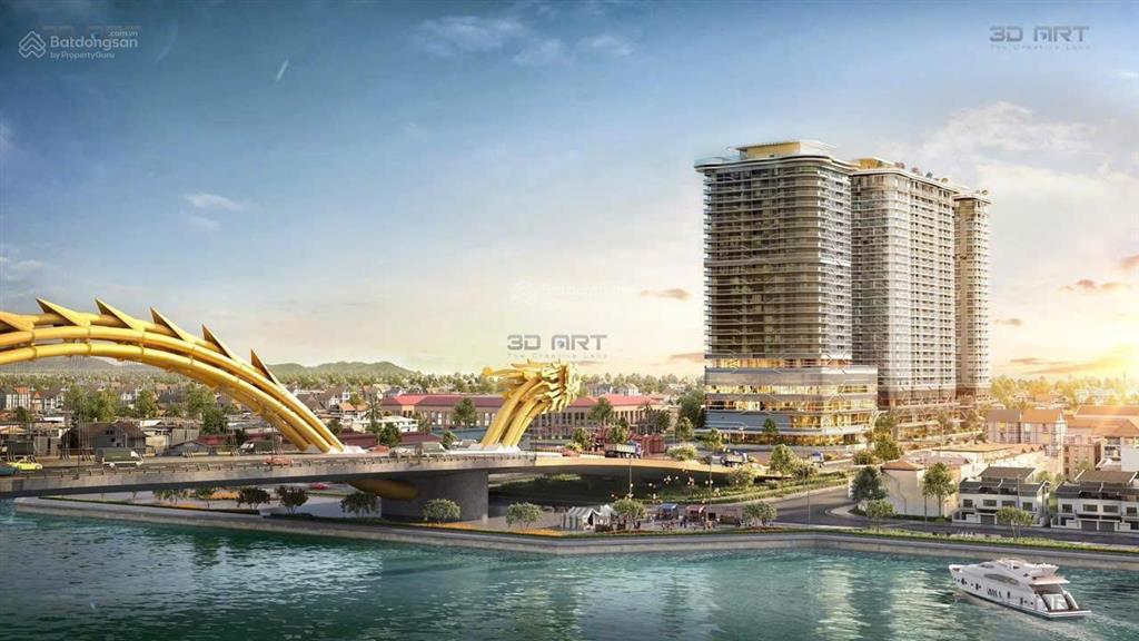 Siêu hiếm căn 2pn the legend đà nẵng chỉ hơn 7 tỉ sở hữu, sổ hồng lâu dài, tặng gói nội thất 500 tr