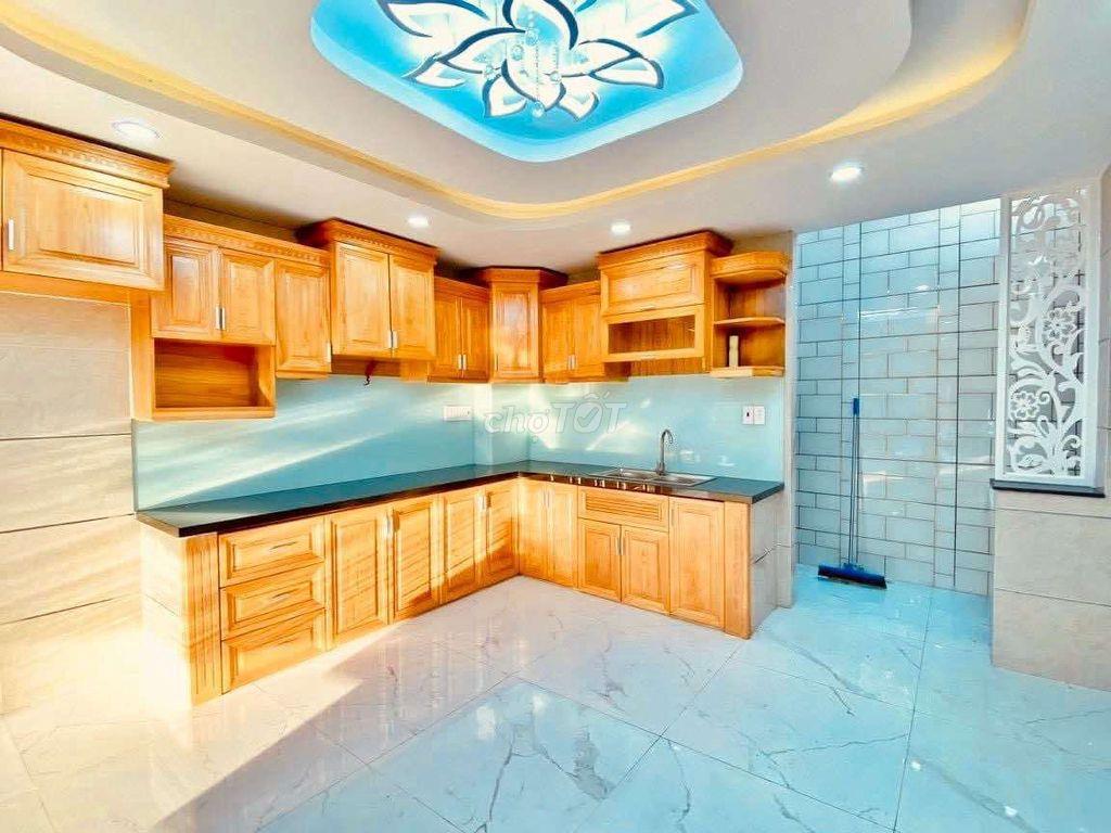NHÀ ĐẸP MỚI KENG, TRỆT, LỬNG, 3LẦU, 4PN, 5WC, ĐƯỜNG XE TẢI 