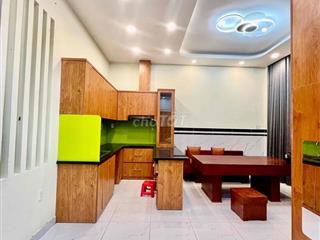 Cho Thuê Nhà DT 8x6m 1Trệt 2Lầu 3Pn 3Wc Hẻm Xe Tải Nội Thất Như Hình