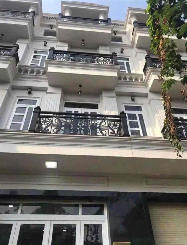 Cho Thuê Nhà Phố Sát Chung Cư Picity TX13 DT 250m2 1Trệt 3Lầu 4Pn 5Wc