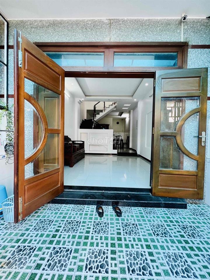 Cho Thuê Nhà DT 5x20 1Trệt 1Lầu 3Pn 3Wc Sát Gò Vấp Sân Xe Máy Hẻm 3M