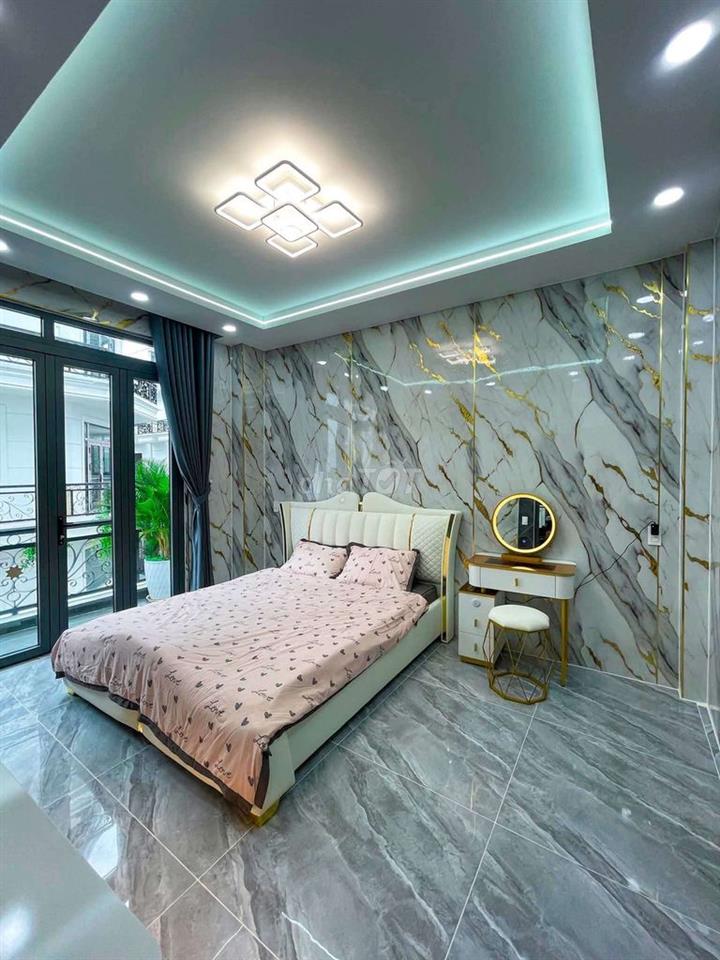NHÀ PHỔ ĐẸP MỚI KENG, FULL NỘI THẤT CAO CẤP, 4PN, 6WC, ĐƯỜNG XE TẢI 