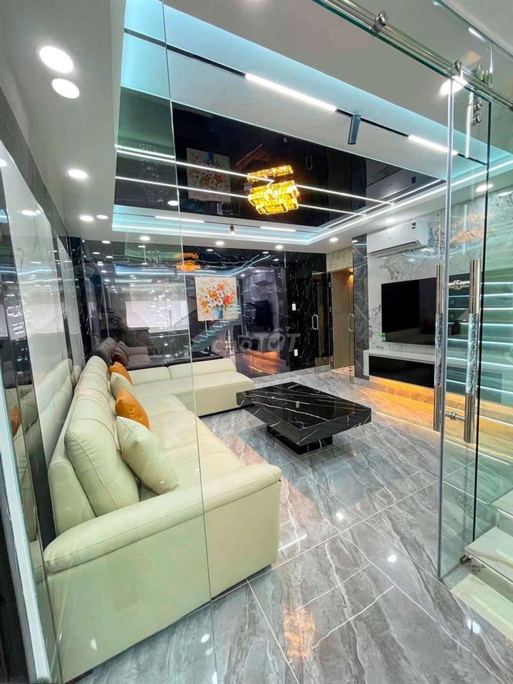 NHÀ PHỔ ĐẸP MỚI KENG, FULL NỘI THẤT CAO CẤP, 4PN, 6WC, ĐƯỜNG XE TẢI 