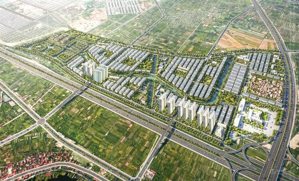 Bán 90m2 vài bước chân ra tới vđ4, mt 6m. vỉa hè 6m, đường trước đất 36m, đối diện là kcn 273ha