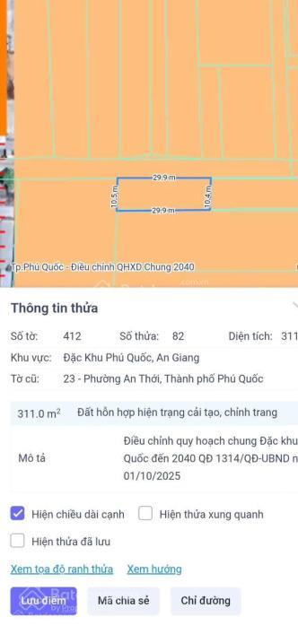 Hot hot! cần bán gấp thửa đất tại trung tâm an thới giá đầu tư, đất nói ko quy hoạch