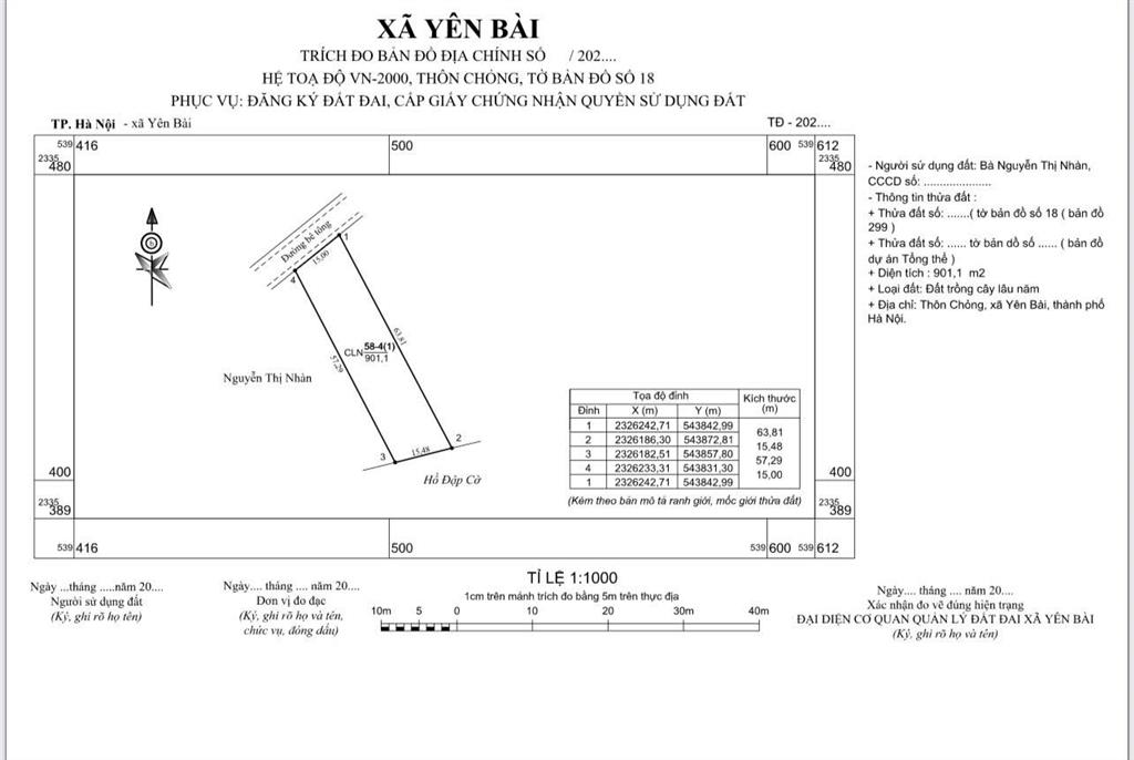Cần bán mảnh đất nghỉ dưỡng 820 m2 đã có sẵn nhà gỗ và 2 bungalow 13,3 tỷ