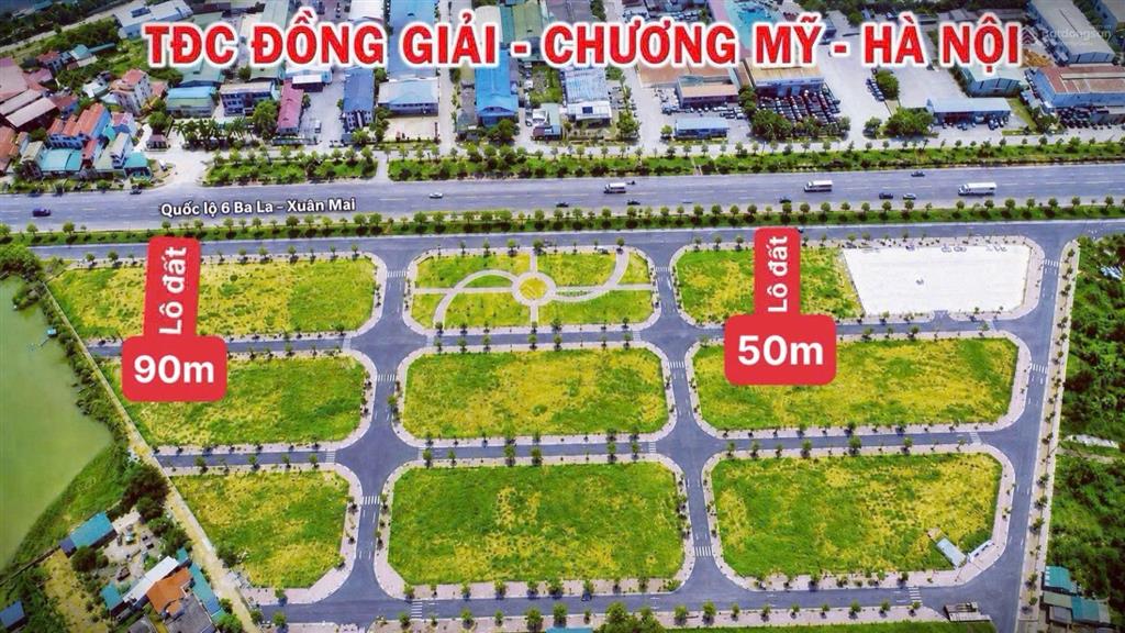 Hơn 5 tỷ mặt đường ql6 tái định cư tiên phương, phường chương mỹ