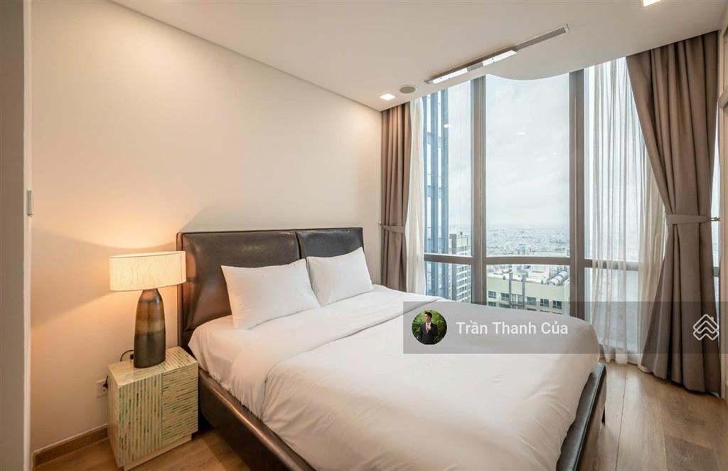 Cho thuê 3pn landmark 81. diện tích lớn 133m2, đầy đủ nội thất, view sông không bị chắn.  090813