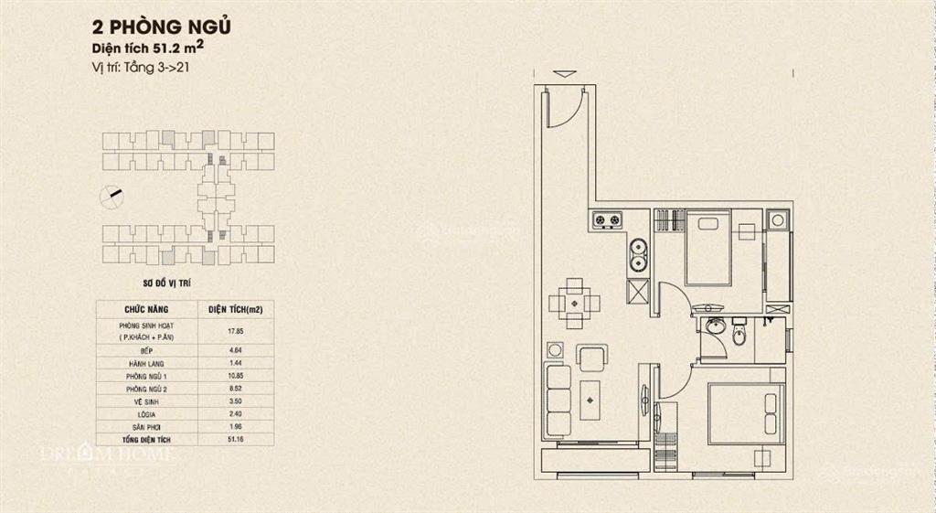 Gấp bán căn 2pn, có nội thất. bancon đông nam, k nắng chiều, chỉ 2,250 tỷ.   0909 086 ***