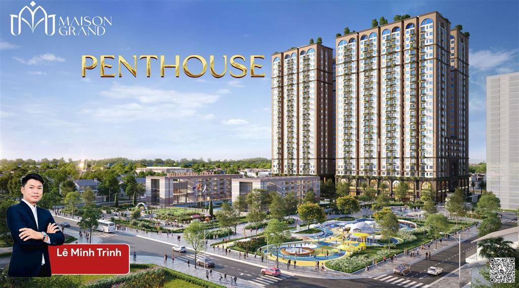 Bán penthouse maison grand phú mỹ giá 42tr/m2  tt 50% nhận nhà, liền kề cảng cái mép  thị vải