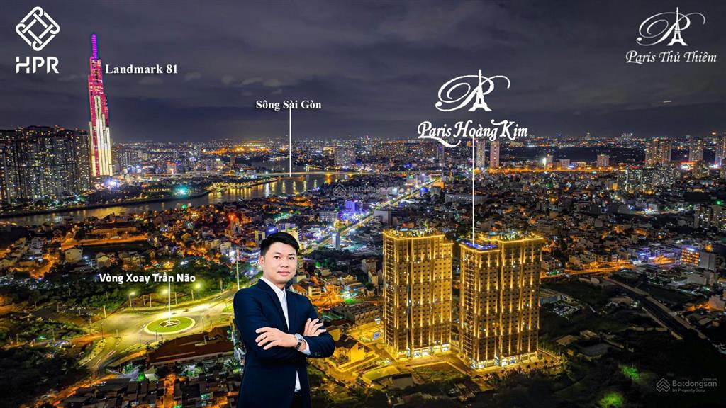 Bán căn hộ 2pn  3pn paris hoàng kim thủ thiêm mua trực tiếp cđt, chiết khấu 8%, free định danh oto