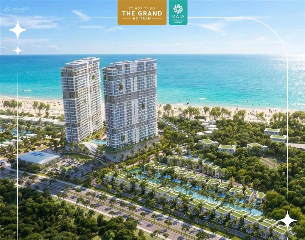 Bán biệt thự 2pn maia resort hồ tràm chuẩn 5* maia fusion  the grand tp. hcm.  0919 733 ***