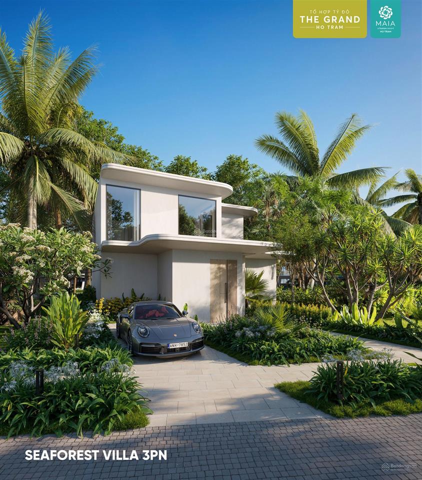 Bán biệt thự 2pn maia resort hồ tràm chuẩn 5* maia fusion  the grand tp. hcm.  0919 733 ***