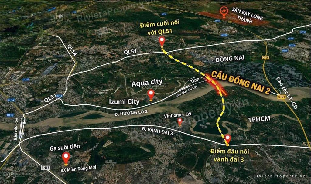 Bán biệt thự song lập 261,59m2 view sông trong khu compound izumi city izumi canaria.  0919 733 ***