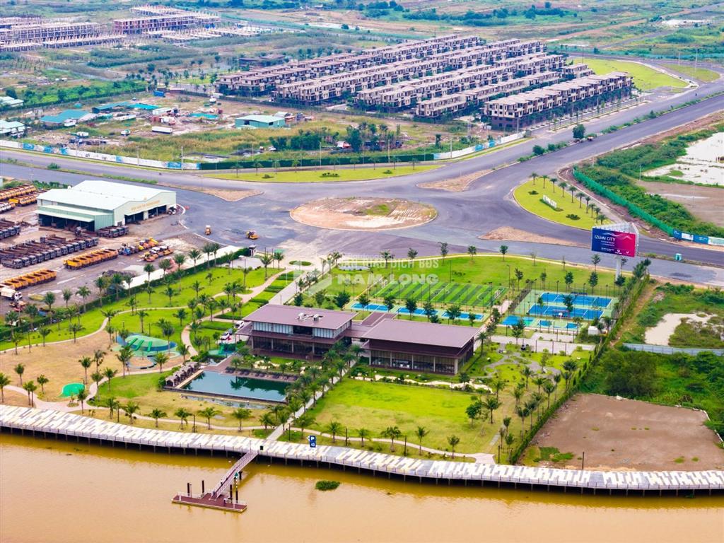 Bán biệt thự song lập 261,59m2 view sông trong khu compound izumi city izumi canaria.  0919 733 ***