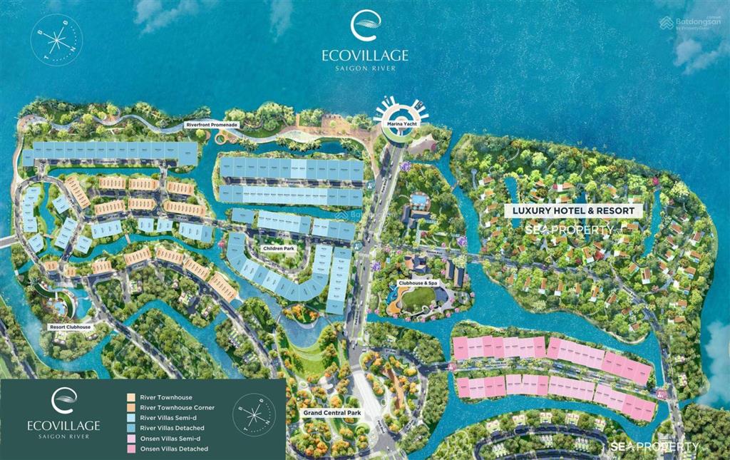 Bán căn nhà phố 2 mặt tiền 70 m² ( 5 x14m) eco village saigon river, full giá 8,15 tỷ. 0919 733 ***