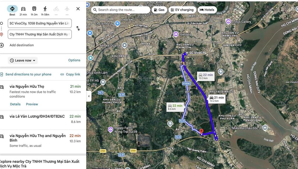 Cần bán gấp lô đất hẻm xe hơi nguyễn bình nhà bè, cách vivo city 10km giá 45 triệu/m2