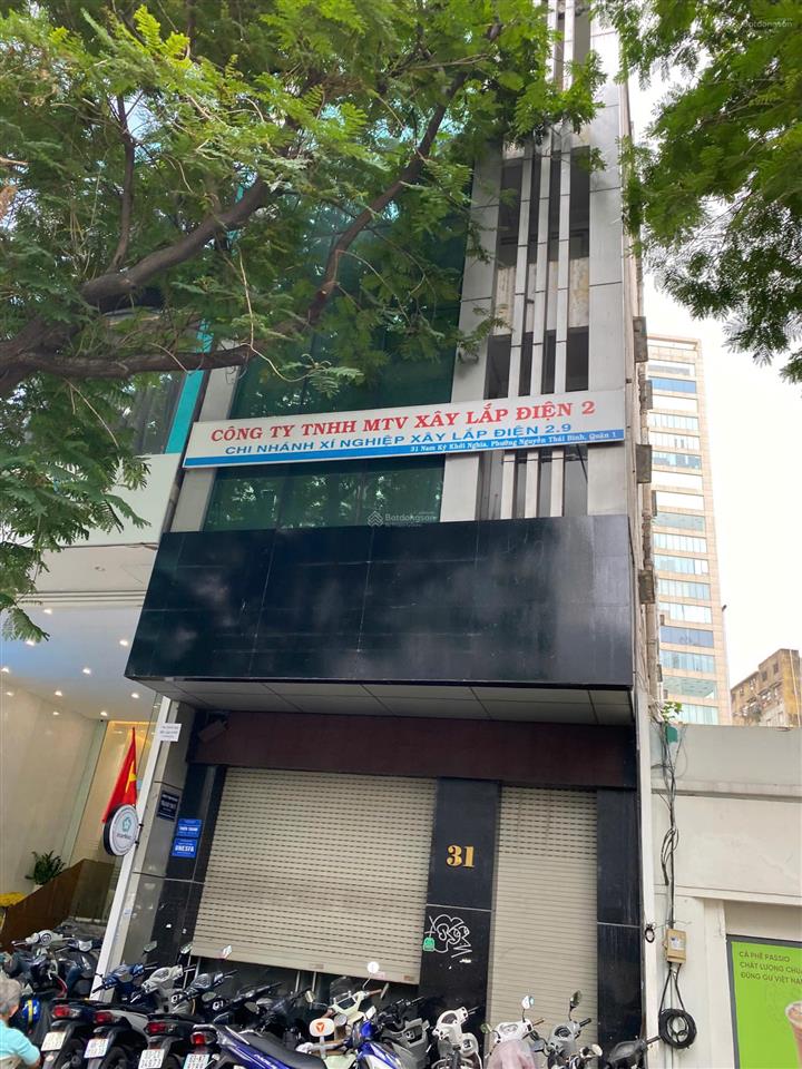 Bán nhà mặt tiền nam kỳ khởi nghĩa ngay hàm nghi  dt 6.2x21m, 8 tầng. hđt 350tr/th. giá 160 tỷ