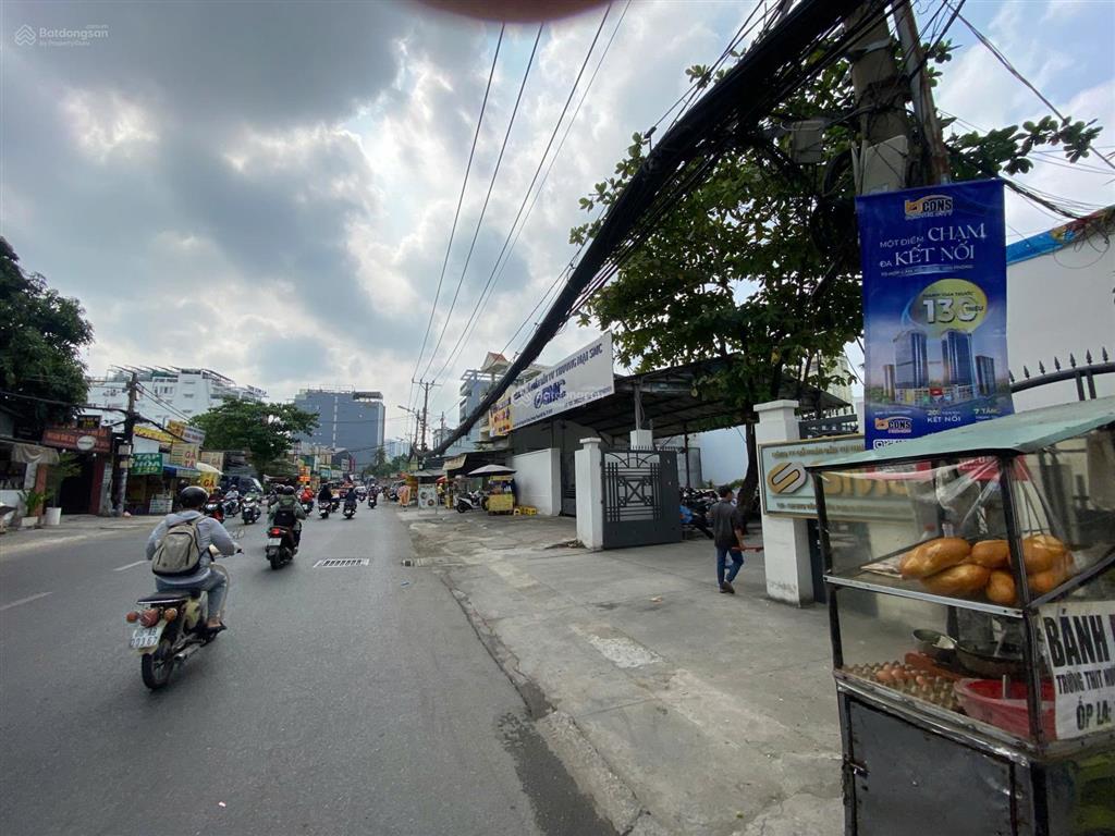 Siêu hiếm! mặt tiền nơ trang long, p11, bình thạnh, dt 9.5x28m, cn 266m2, giá bán 46 tỷ(tl)