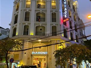 Bán kh.sạn diamond góc 2mt đường số 8542, tân quy, quận 7  9x17m. hầm 6t. hđt180tr. giá 42 tỷ