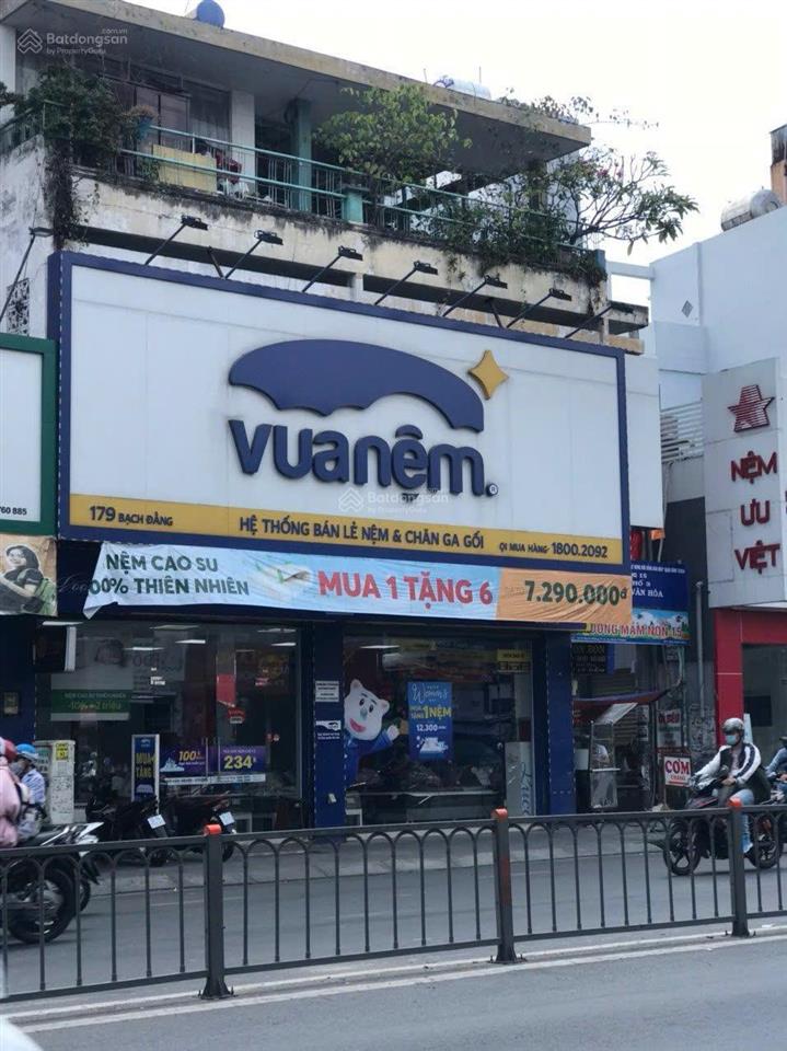 Bán nhà mặt tiền bạch đằng, p15, bình thạnh, dt 6.3x29.7m, cn 181m2, hđt 70tr/th, giá 32 tỷ(tl)