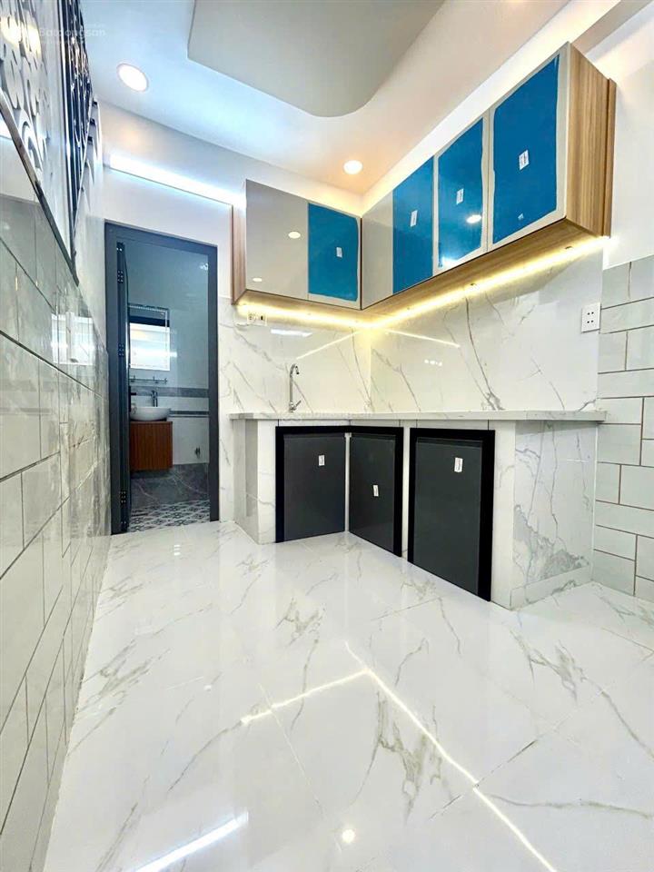 Bán nhà mới 100% phú định, p16, q8  1 trệt 2 lầu, 4pn, sổ hồng riêng, hẻm 3m thông, giá 3,98 tỷ