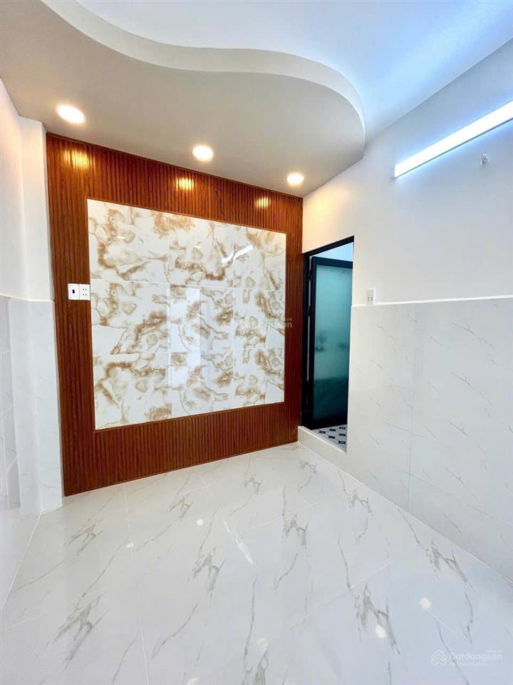 Bán nhà mới 100% phú định, p16, q8  1 trệt 2 lầu, 4pn, sổ hồng riêng, hẻm 3m thông, giá 3,98 tỷ