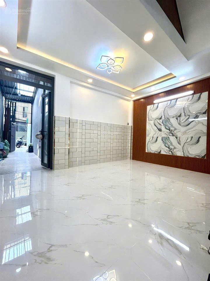 Bán nhà mới 100% phú định, p16, q8  1 trệt 2 lầu, 4pn, sổ hồng riêng, hẻm 3m thông, giá 3,98 tỷ