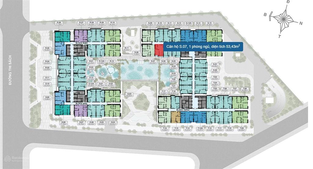 Chính chủ bán lỗ căn 1 phòng view hồ bơi giá chỉ 2.1 tỷ