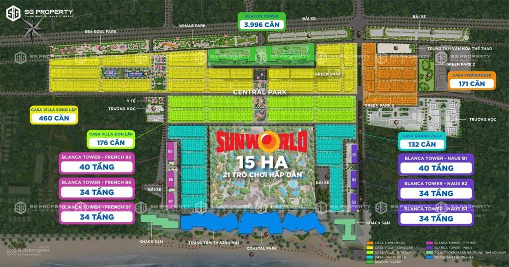 Bán biệt thự blanca city, 21,947 tỷ, 175m2, 6pn + 6wc, 4 tầng, vũng tàu