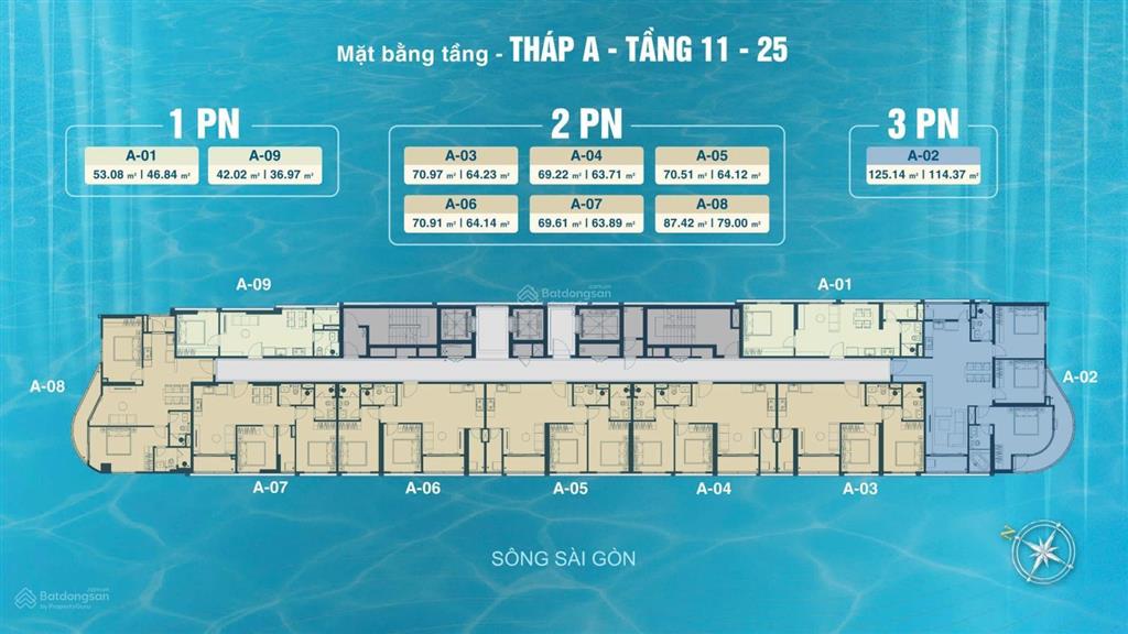 Bán căn hộ serena riverside, 1,85 tỷ, 39m2, giá ưu đãi đợt đầu tiên