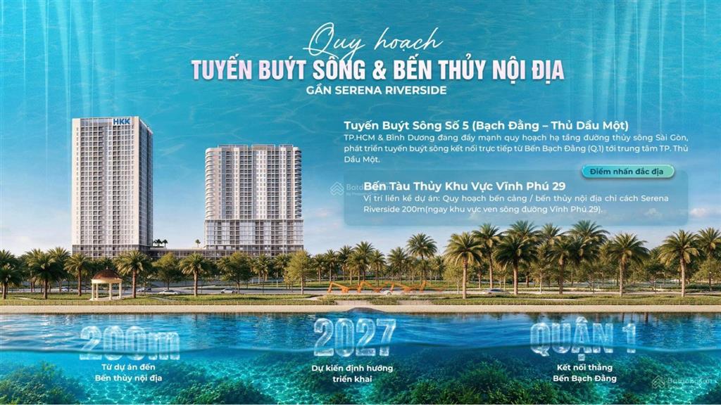 Bán căn hộ serena riverside, 1,85 tỷ, 39m2, giá ưu đãi đợt đầu tiên