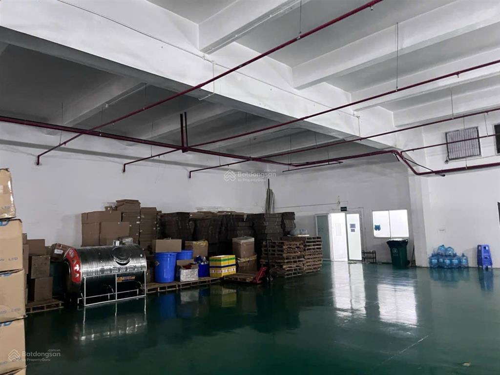 Kho xưởng đạt chuẩn nền epoxy 600m2, cont 24/24