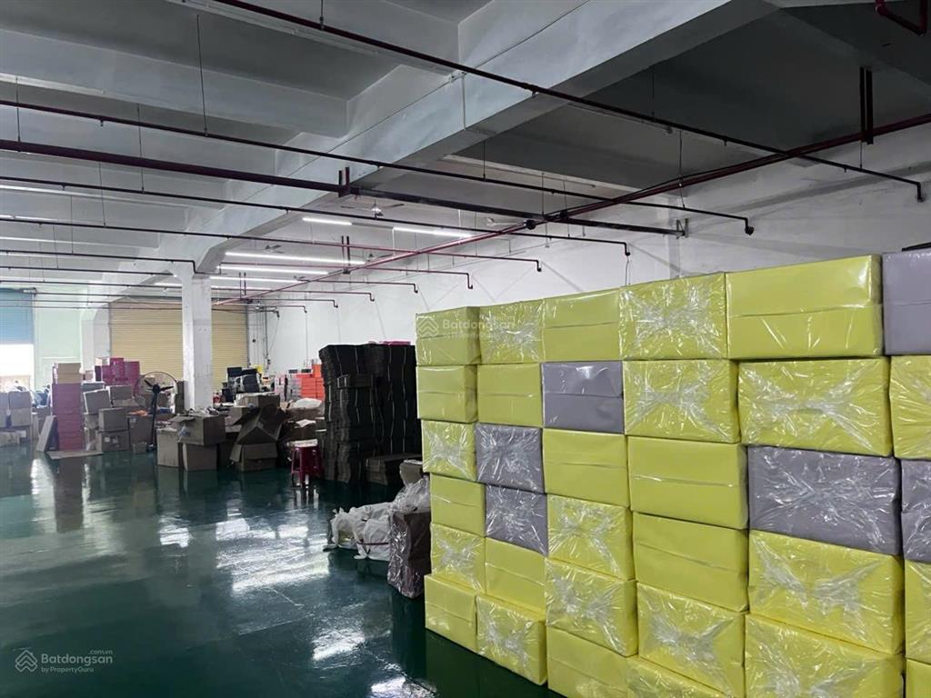 Kho xưởng đạt chuẩn nền epoxy 600m2, cont 24/24