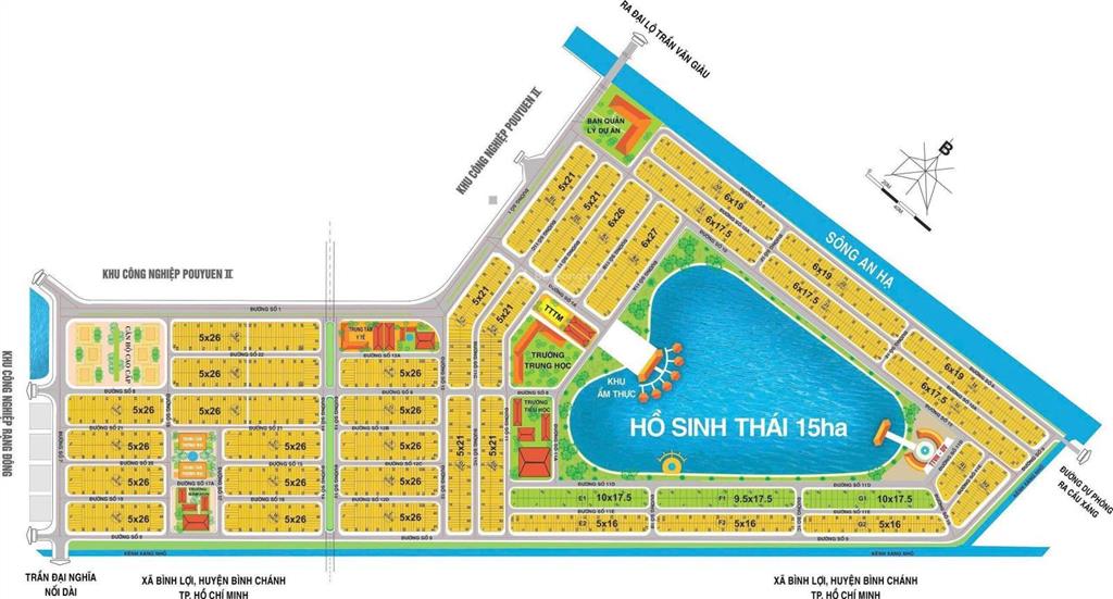 Đường 11c kdc tân đô 5x21m, giá 1 tỷ 570 triệu sổ hồng riêng
