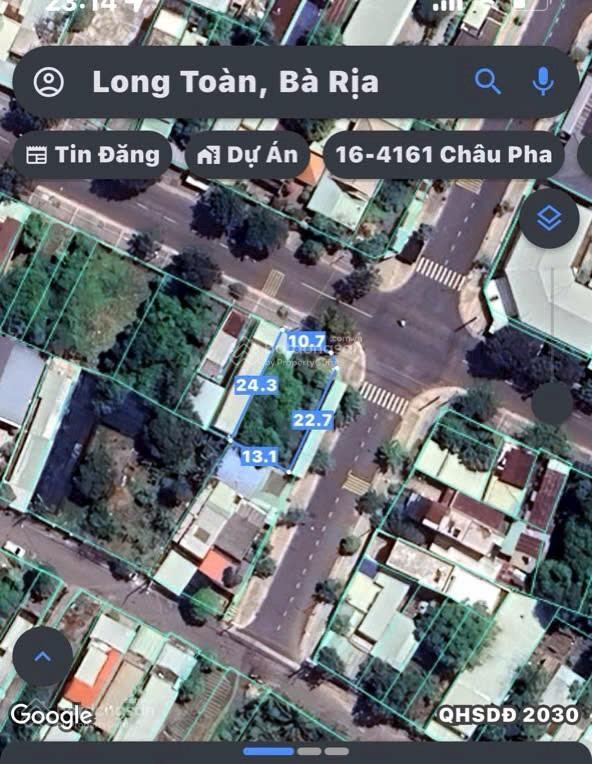 Lô đất rẻ đẹp mt đường lớn điện biên phủ, trung tâm tp bà rịa