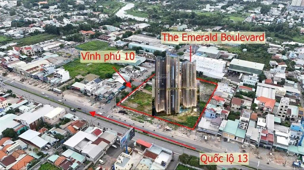 Booking đợt 1 dành quyền ưu tiên chọn căn đẹp giá tốt dự án the emerald boulevard mặt tiền ql13