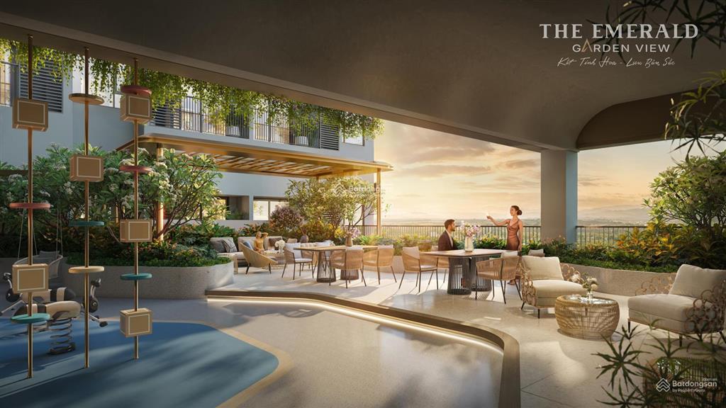 Căn hộ the emerald garden view 65m² 2pn2wc giá từ 2,35 tỷ/căn thanh toán 9 triệu/tháng đến nhận nhà