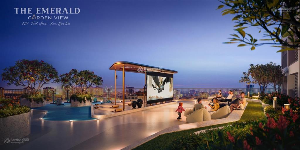 Căn hộ the emerald garden view 65m² 2pn2wc giá từ 2,35 tỷ/căn thanh toán 9 triệu/tháng đến nhận nhà
