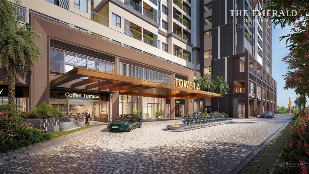 Căn hộ the emerald garden view 65m² 2pn2wc giá từ 2,35 tỷ/căn thanh toán 9 triệu/tháng đến nhận nhà