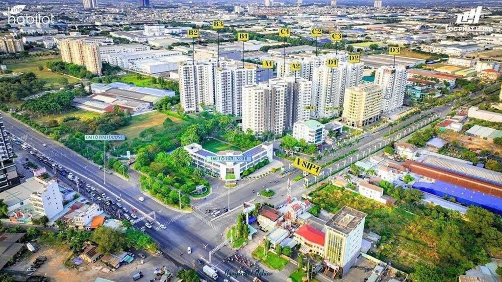 Bán căn hộ 2pn, 2wc dt 79m2 tại the habitat bình dương giá cđt từ 3ty350 full  tặng 1 năm pql